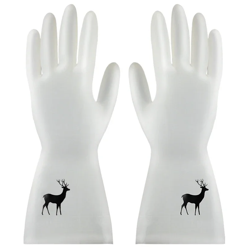 Dish Glove Rubber - 食器洗い用ラテックス手袋,キッチンアクセサリー,耐久性のあるクリーニング,家庭用,家事,食器洗い機