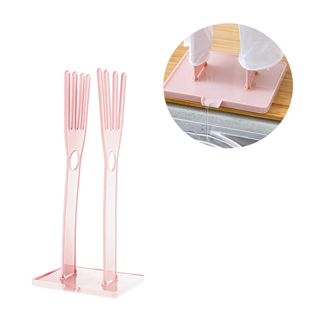 多機能排水ラック、ゴム手袋ホルダー、食器用クロス収納ラック、 - Dish Glove Rubber のレビューと価格