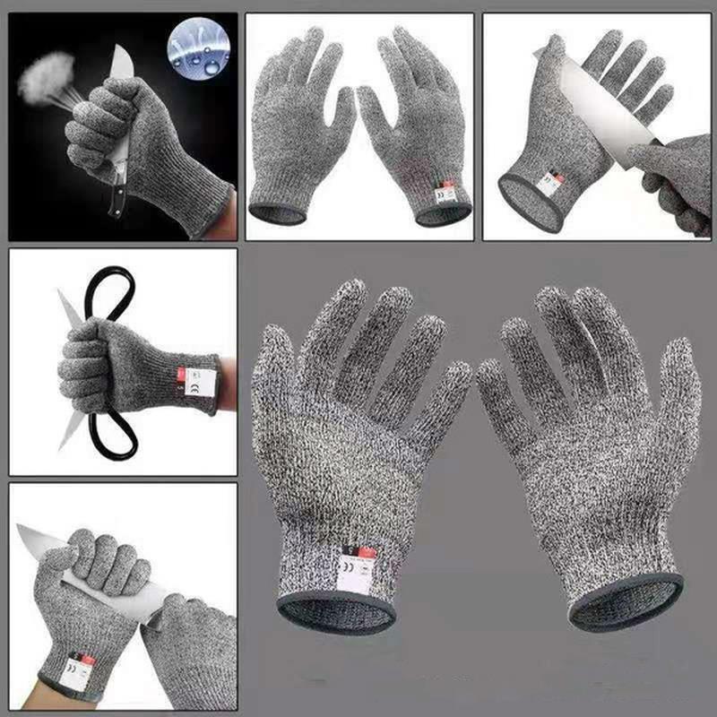 1 ペアの耐切創手袋食品グレードの安全切断手袋レベル 5 セ - Cut Resistant Glove のレビューと価格