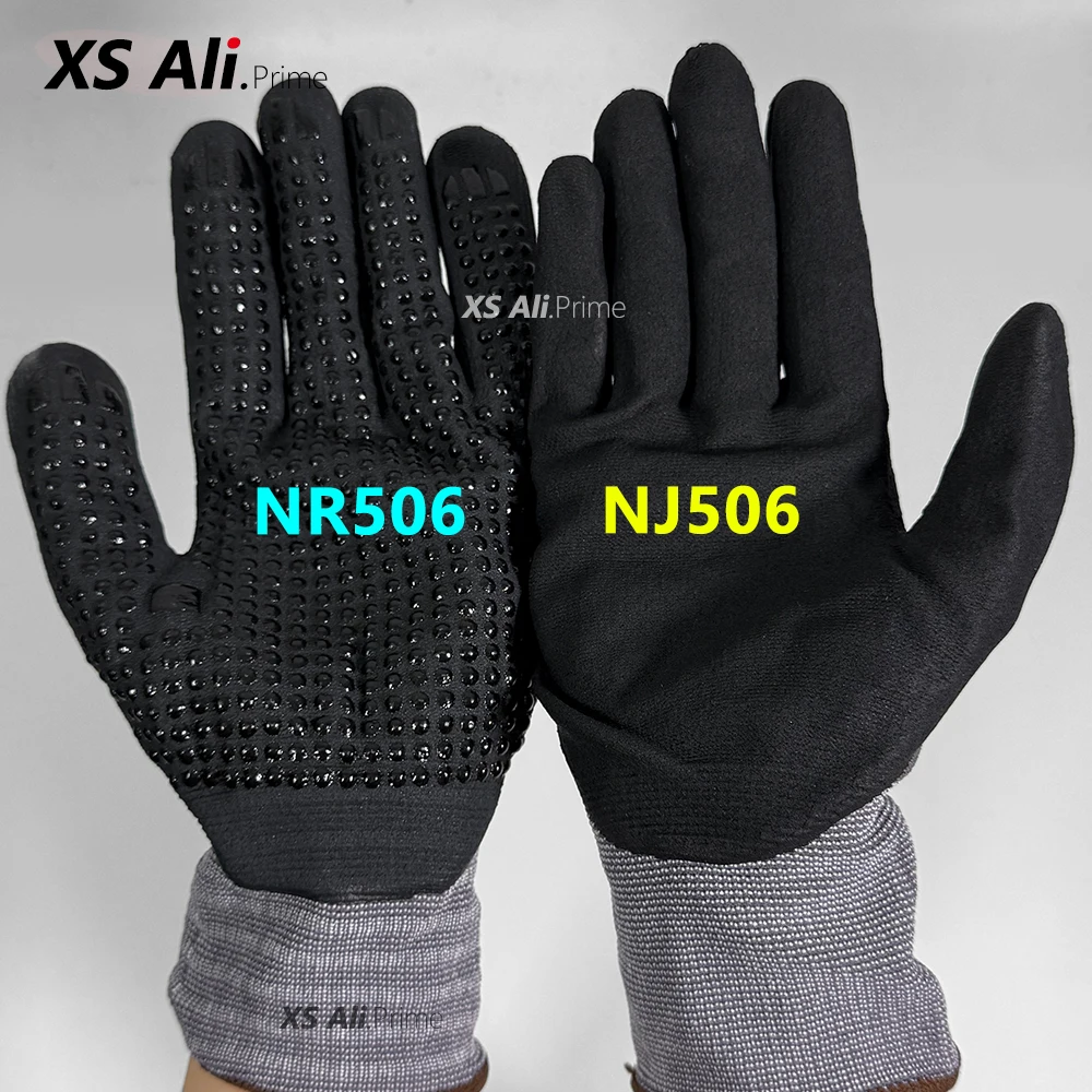1/10ペア フォームニトリル手袋 – 滑り止め、耐油性、耐 - Nitrile Mechanic Glove のレビューと価格
