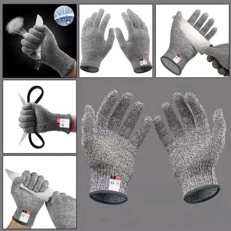 アンチカット手袋刺しにくいキッチン切断耐摩耗性通気性アンチス - Cut Resistant Glove のレビューと価格