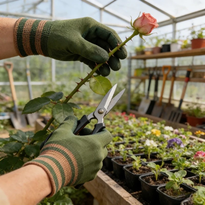 多用途ガーデニンググローブ、棘防止、防水、耐切創性、滑り止め - Gardening Glove Waterproof のレビューと価格